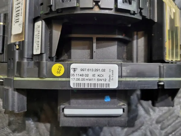 Gecombineerde Airbag Schakelaar Porsche Boxster Cayman S 987 image 6