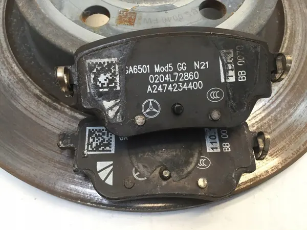 MERCEDES A W177 2021 REAR BRAKE DISCS 285mm image 3