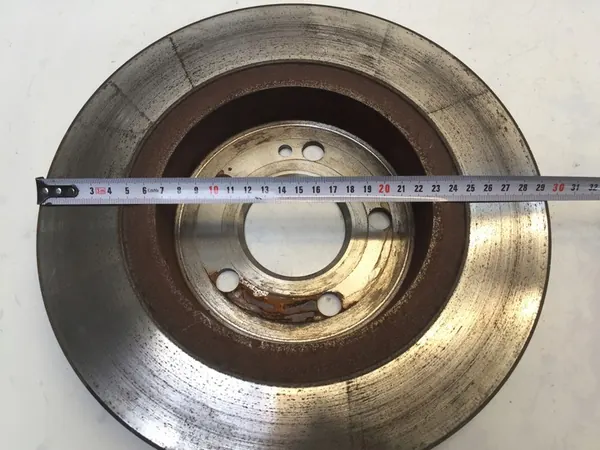 MERCEDES A W177 2021 REAR BRAKE DISCS 285mm image 5