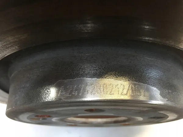 MERCEDES A W177 2021 REAR BRAKE DISCS 285mm image 6