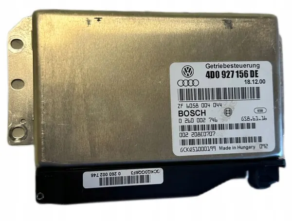 Módulo Controle Caixa Audi A8 D2 OEM 4D0927156DE image 2