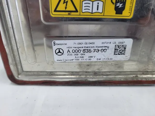 Échangeur de Chaleur Chauffage Module Mercedes A0008357300 image 4