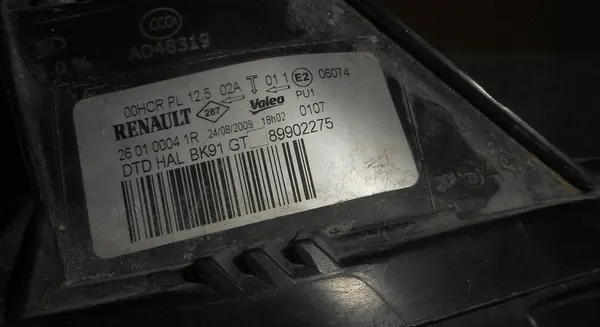 Oikea etuvalaisin Renault Laguna III 260100041R image 8