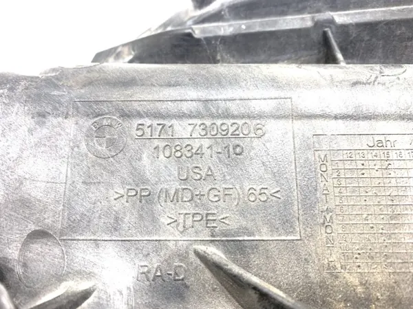 OEM 7309205 Schottwandabdeckung links rechts BMW F16 image 4
