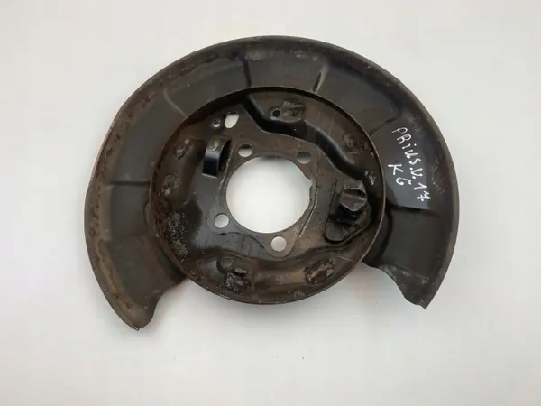 Toyota OEM DAL25191 Escudo freio traseiro - Usado image 3