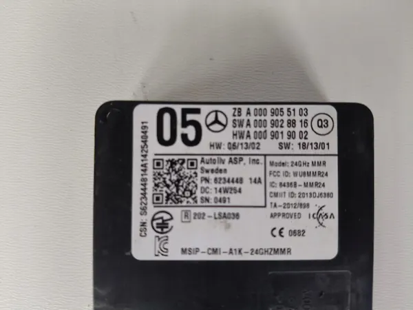 Mercedes-Benz OEM A0009055103 Radar Distronic ACC image 4