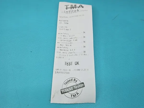 Motor de arranque Ford S-MAX I MK1 2.0 TDCI 6G9N-11000-FA image 6