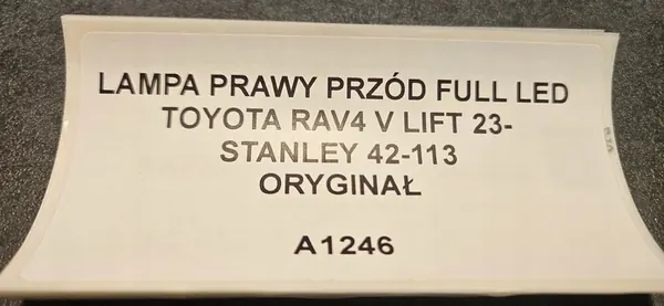 Faros delanteros derecho Full LED Toyota RAV4 V Lift 22- OEM image 8
