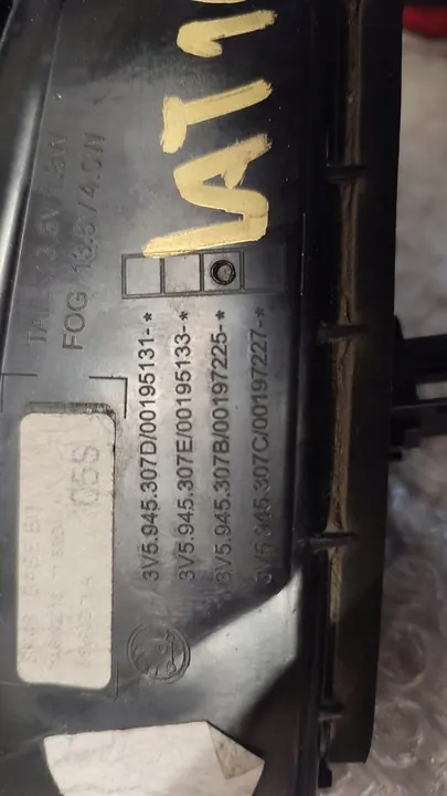 JUEGO DE LÁMPARAS TRASERAS SKODA SUPERB III 3V5 image 7