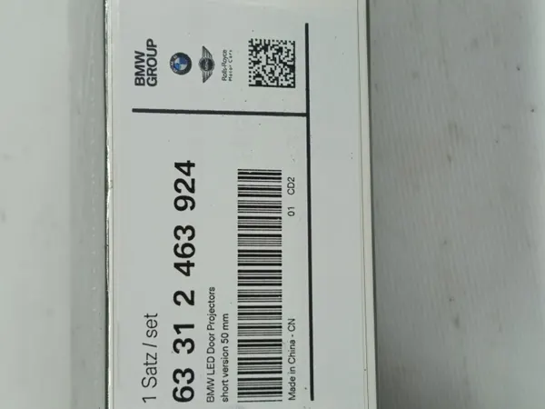 Proyector LED Puerta BMW Logo 50mm OEM 2463924 SULIK image 5