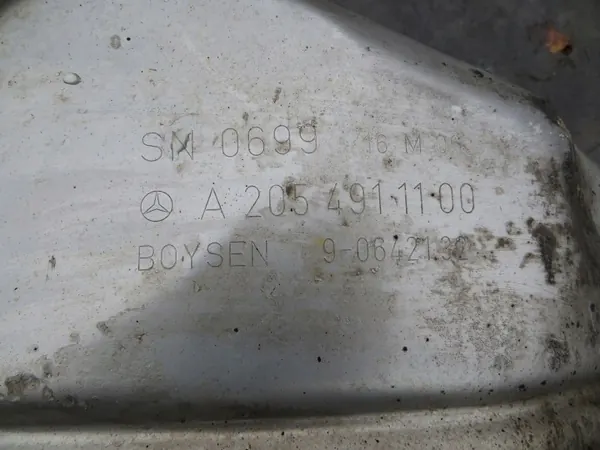 Uitlaatdemper OEM 188/145 voor Mercedes W205 2.0 CGI image 7