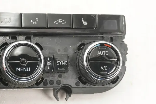 Ilmastointipaneeli OEM 5E0907044AQ Skoda Octavia III:lle image 3