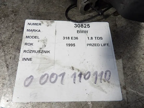 Motor de arranque BMW E36 1.7 TDS 0001110110 image 4