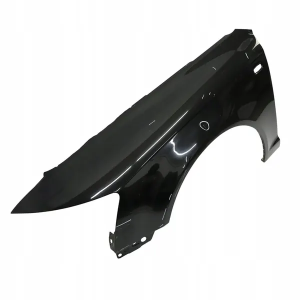 Audi A6 C6 Parafango Anteriore Sinistro Nero Brillante - Y9B image 6