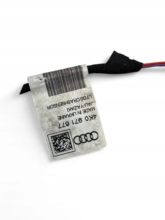 Audi A6 S6 C8 2018 Airbag Krocksensor 4K0971677 image 10