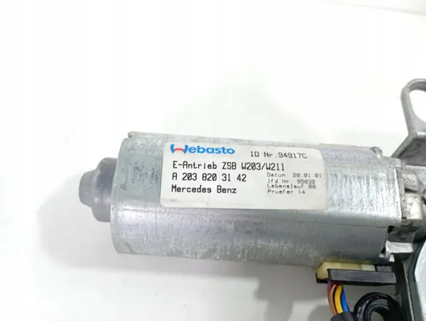 Mercedes schuifdakmotor OEM M1S183MAT00011838 image 5