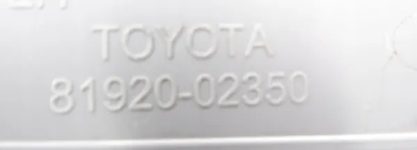 Refletor de pára-choques Toyota esquerdo traseiro OEM 8192002350 image 3