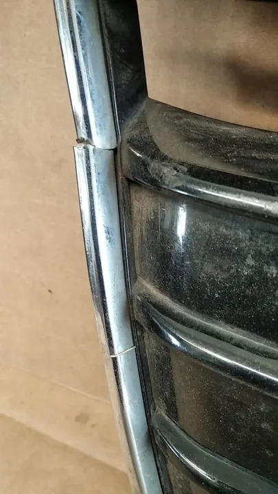 Audi A5 8T Front Bumper Grille Black Gloss OEM image 3