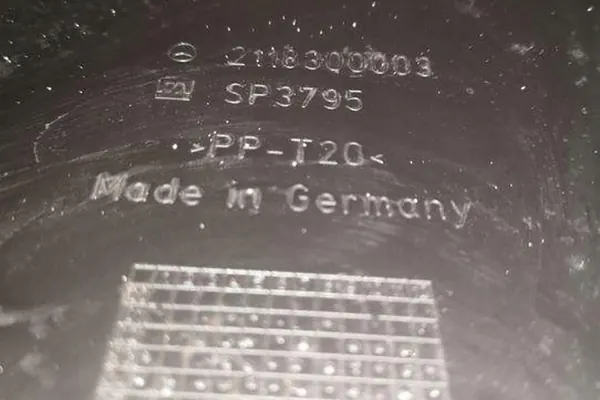 Ilmansuodattimen kotelo MERCEDES-BENZ E (W211) 3.0L diesel image 4