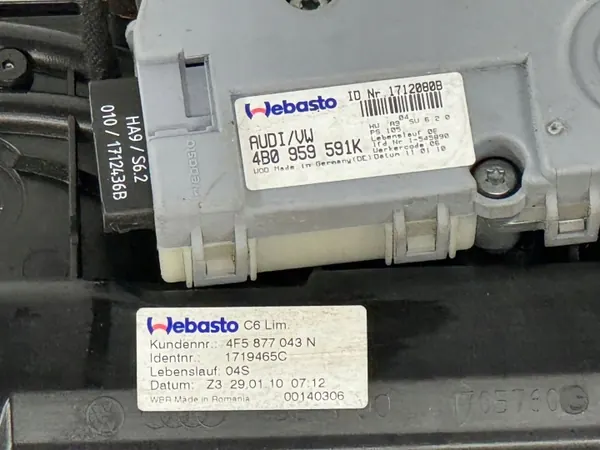 Gebrauchtes Audi OE Schiebedach OEM 4F5877043N für A6 C6 image 6