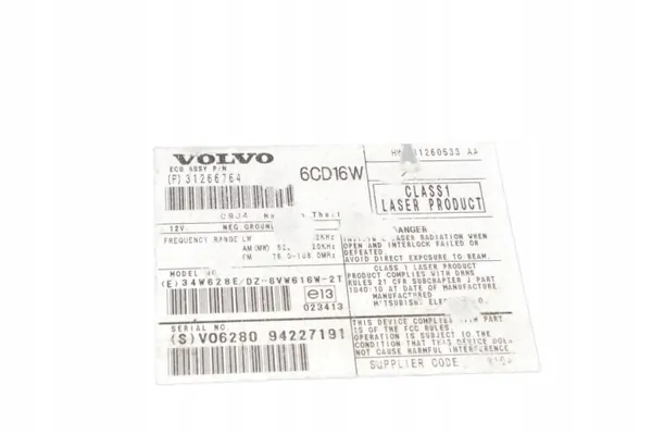 OEM 31266764 Mudador CD para Aston Martin DB9 DBS Vantage image 5