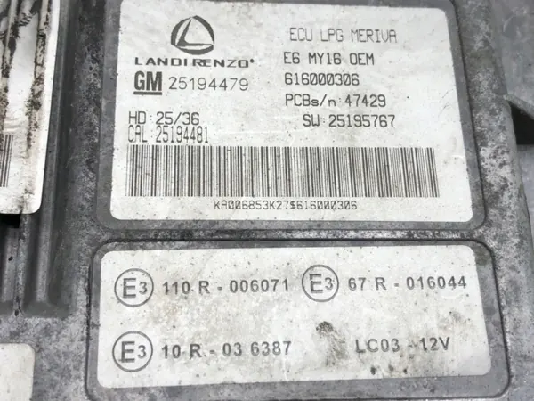 Computadora GLP OEM 25194479, Controlador Combustible image 5
