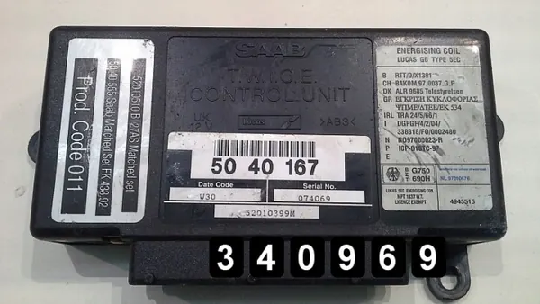 Saab ECU OEM AM-340969 für 1998 9-5 image 2