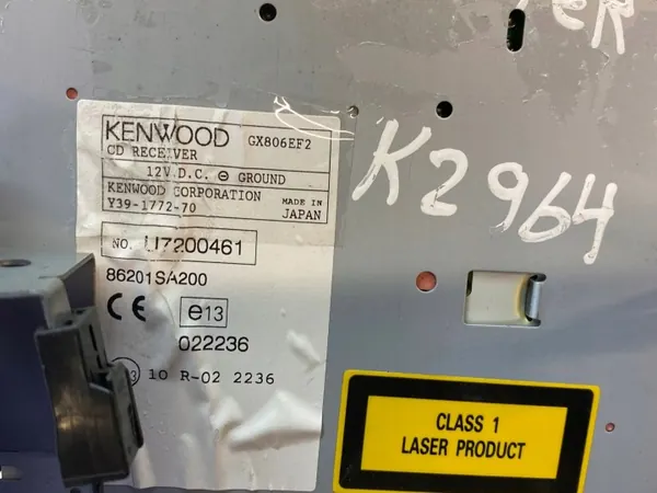 Changeur CD/DVD Subaru OEM 10R022236 - Occasion image 7