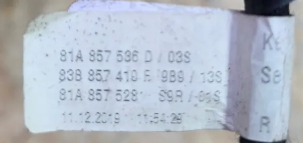 AUDI Q3 II Oikea Peili 14 Pin 83B857410 LS9R image 5