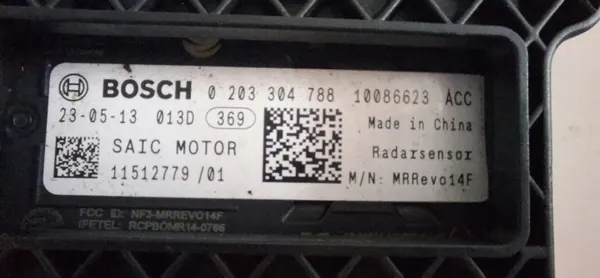 Radarsensor MG ZS 0203304788 - Gebrauchtes OEM-Teil image 3