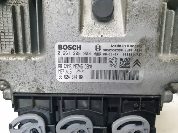 Moottorin Ohjausyksikkö OEM 9662467480 Citroen Xsara Picasso image 3