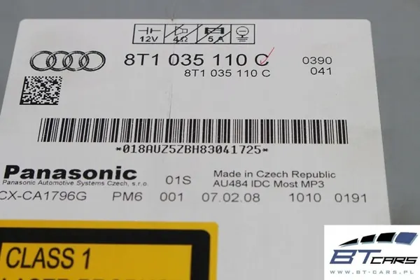 Audi CD-byttare OEM bt-cars-3528 för A4 A5 image 6