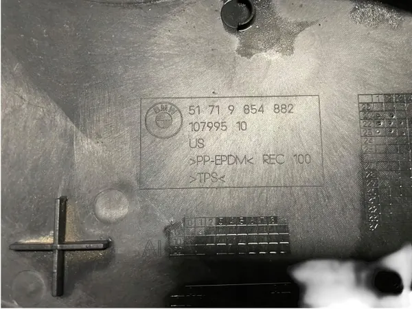 Etupyöränkaari oikea M-Paketti BMW X3 G01 LCI OEM image 8