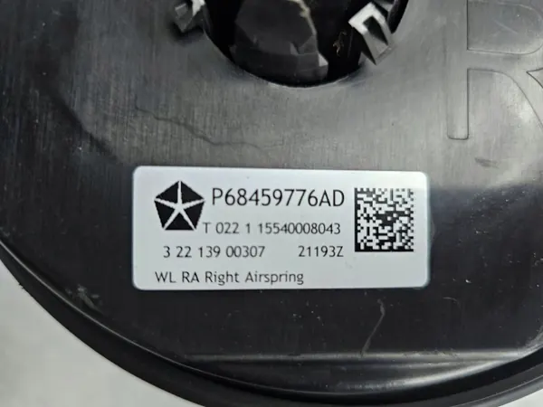 Muelle de aire trasero derecho OEM P68459776AD Jeep image 3