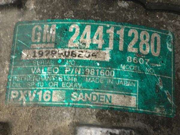 SAAB 9-3 Ilmastointikompressori 24411280 image 6