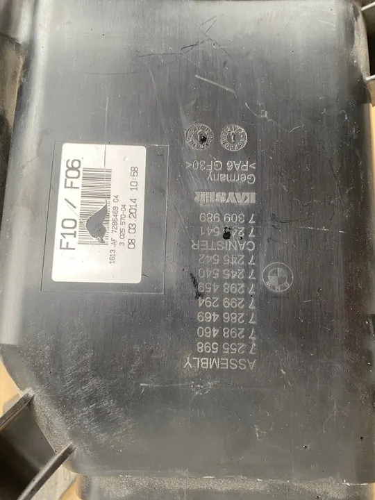 BMW F06 F10 F11 Boîtier de Filtre à Carbone OEM 7286469 image 4
