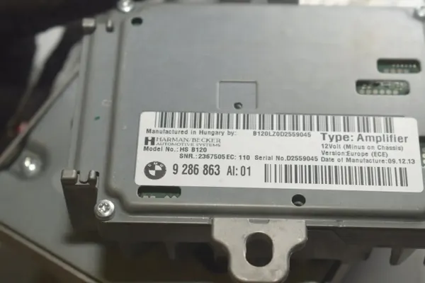 OEM 9286863 ljudsystem för BMW X6 3.0L 2014 image 9