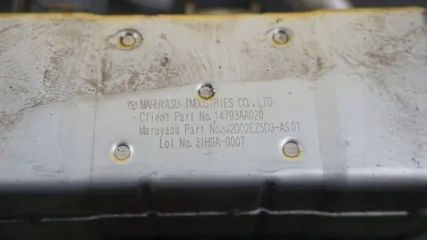 EGR Pakokaasujäähdytin Subaru Legacy Forester Impreza image 3