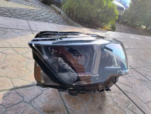 Peça farol BMW OE dianteira esquerda usado OEM 5A77EC7 image 3
