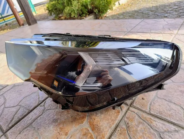 Peça farol BMW OE dianteira esquerda usado OEM 5A77EC7 image 4