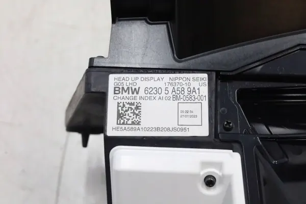 BMW Head-Up Display OEM 5A589A1 för X5 G05 X7 G07 LCI image 5