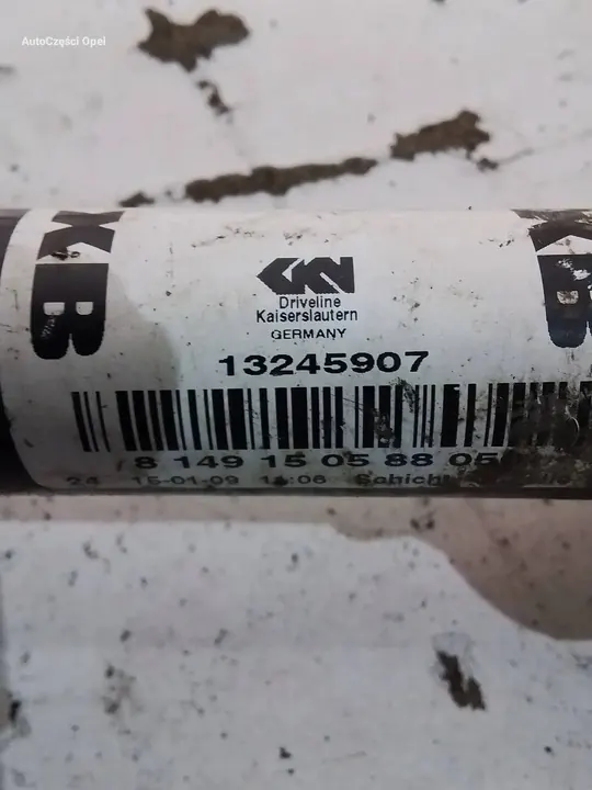 Opel Astra H 2.0T Höger Framskärmsaxel 13245907 image 5