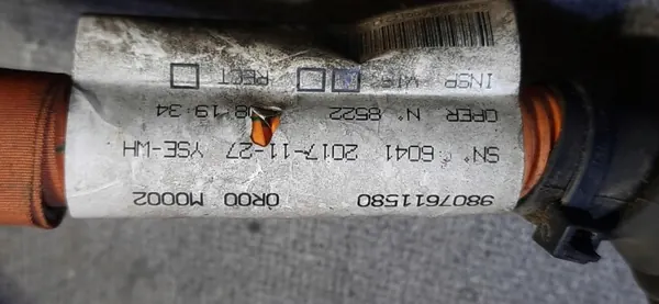 Latauskaapeli Pistoke OEM 9807611580 Citroen Berlingo image 5