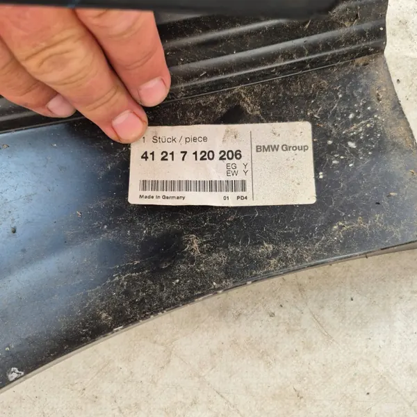 BMW 5 E61 keskipilarin verhoilu OEM 7120206 image 4