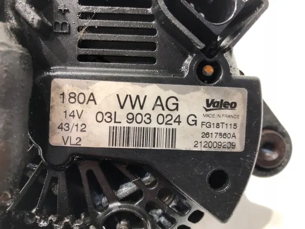 ALTERNATOR VW TRANSPORTER T5 2.0 102KM image 5