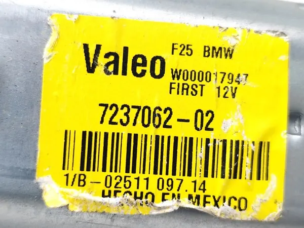 Mécanisme essuie-glace arrière BMW X3 F25 OEM 7237062 image 7