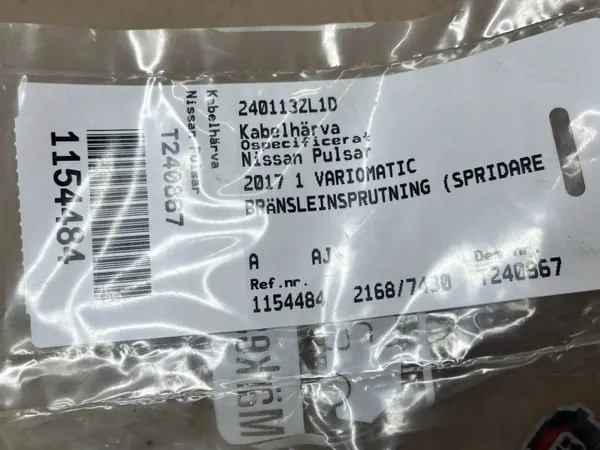 Conjunto de injetores Nissan Pulsar OEM 240112054R image 4