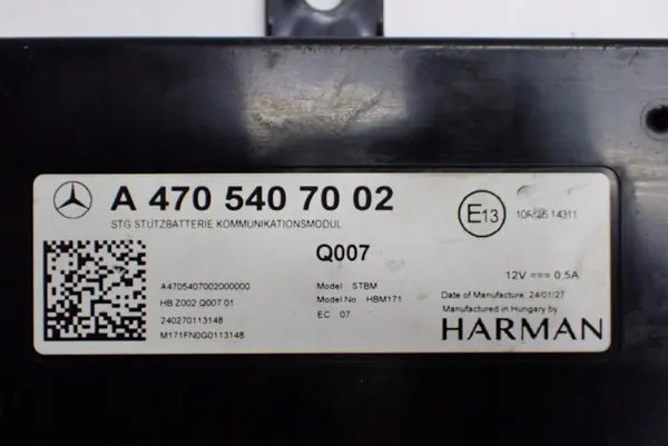 Module de commande OEM A4705407002 pour Citan II W420 image 3