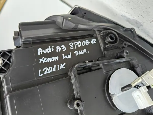 Faros Derecho Audi A3 8P 08-12 Xenon LED image 8