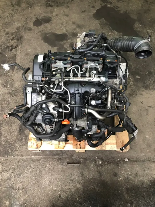 Complete 2.0 TDI motor voor Audi Q3, VW Golf, Skoda image 2